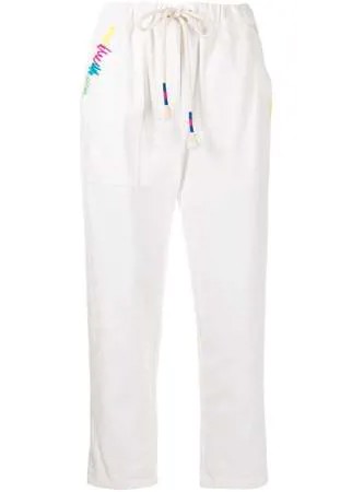Mira Mikati узкие брюки с принтом
