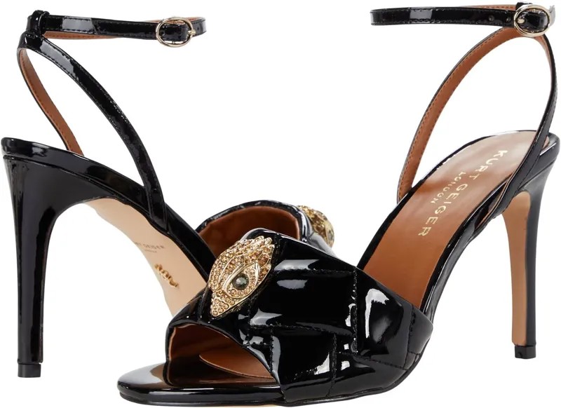 Сандалии Kurt Geiger London Kensington Sandal, цвет Black Patent
