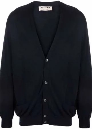 A.N.G.E.L.O. Vintage Cult кардиган 1980-х годов с V-образным вырезом на пуговицах