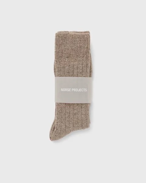 Носки Norse Projects Bjarki Neps, цвет utility khaki