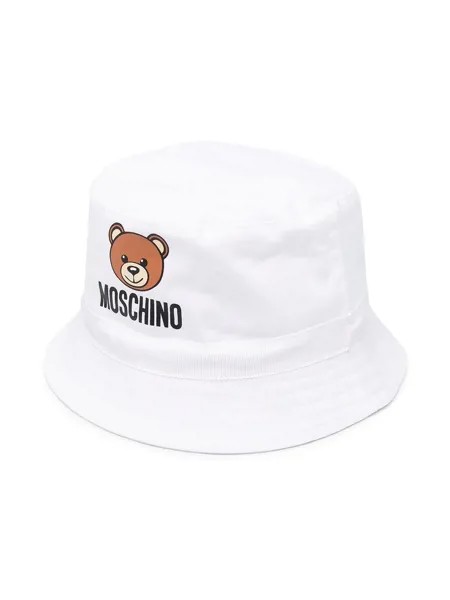 Moschino Kids панама с принтом Teddy Bear