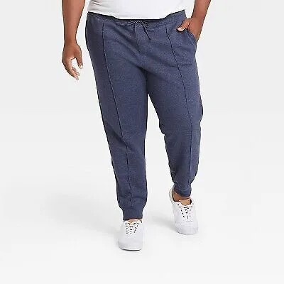 Мужские брюки-джоггеры Big - Tall с защипами и защипами - Goodfellow - Co Blue 2XL