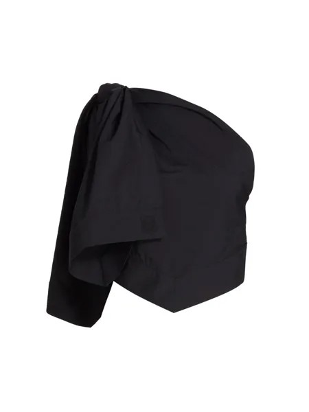 Блузка на одно плечо LOEWE x Paula's Ibiza Loewe, черный