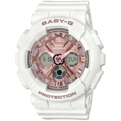 Наручные часы CASIO Baby-G BA-130-7A1, мультиколор, розовый