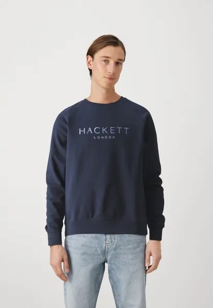 Толстовка с капюшоном Hackett London, темно-синий