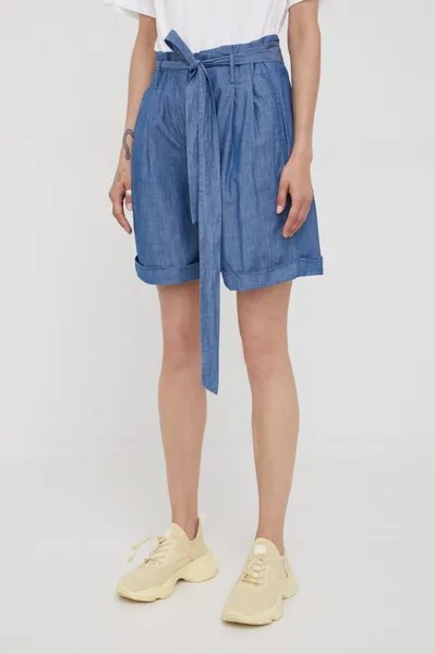 Шорты из необработанного хлопка D18836.C432 G-Star G-Star Raw, темно-синий