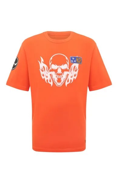 Хлопковая футболка Heron Preston