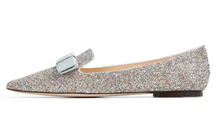 Jimmy Choo Wmns Gala Туфли на плоской подошве Синий/Серебристый