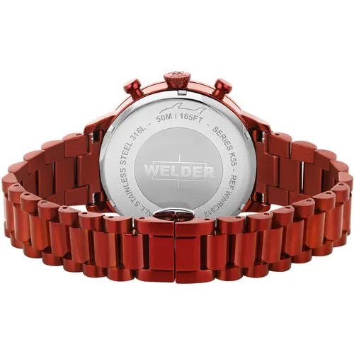 Наручные часы Welder Часы наручные женские WELDER WWRC639, 38 мм, красный