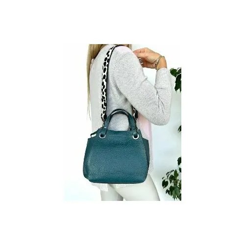Сумка Ripani 9292OD/550, фактура зернистая, зеленый, синий