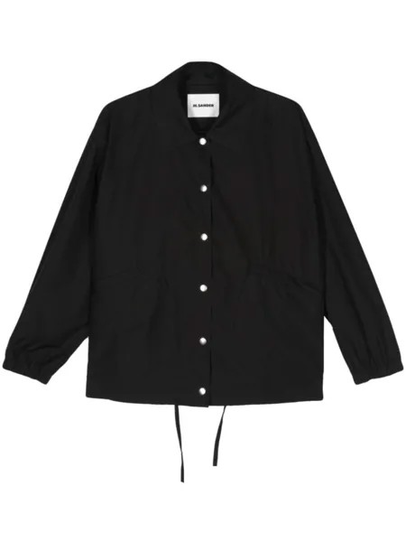 Jil Sander куртка с логотипом, черный