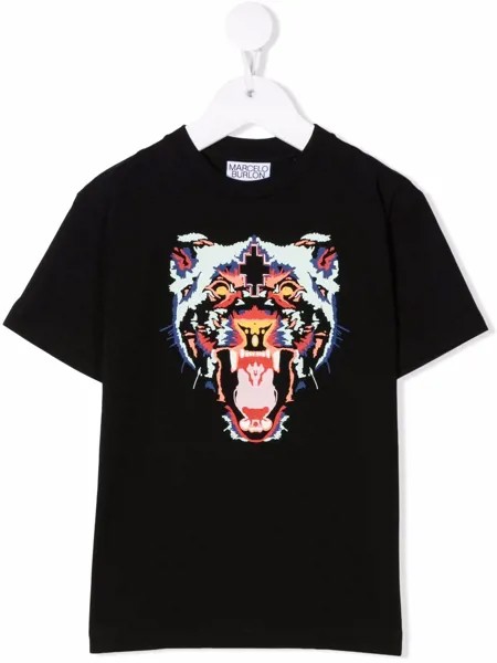 Marcelo Burlon County Of Milan Kids футболка Panthera Tempera