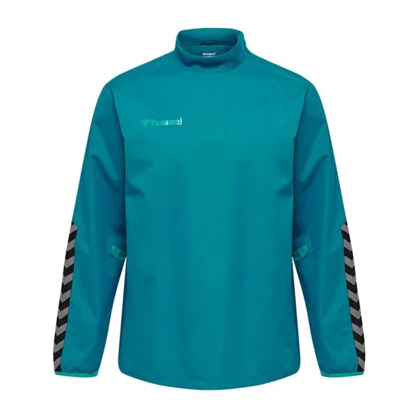 Мужская мультиспортивная куртка Hmlauuthentic Wind Breaker из переработанного полиэстера. HUMMEL, цвет blau