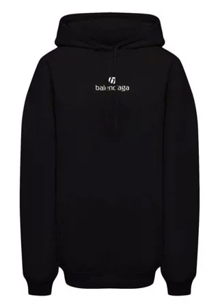 Хлопковое худи Balenciaga