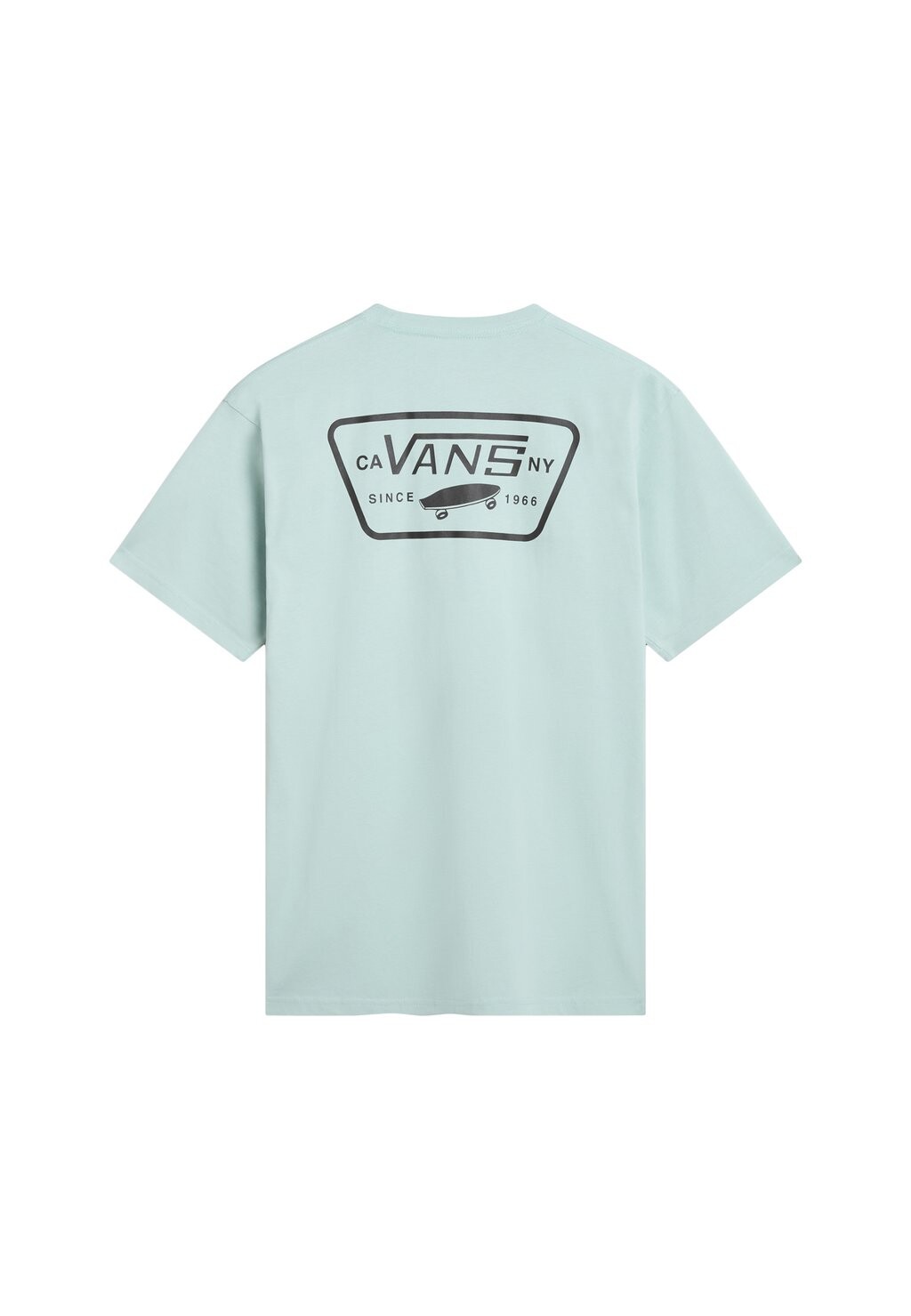 Футболка с принтом Vans, серый