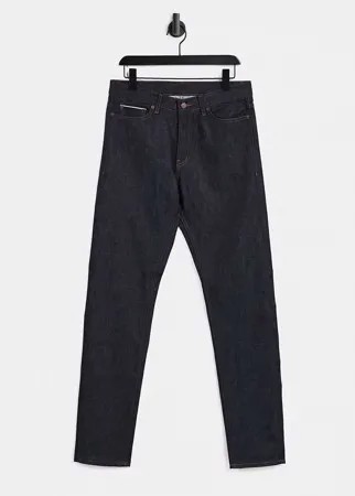 Черные прямые джинсы свободного кроя Dr Denim Gus-Голубой