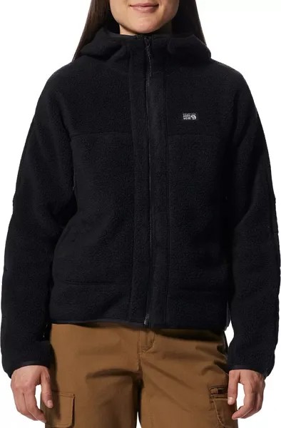 Женская флисовая толстовка Mountain Hardwear HiCamp, черный