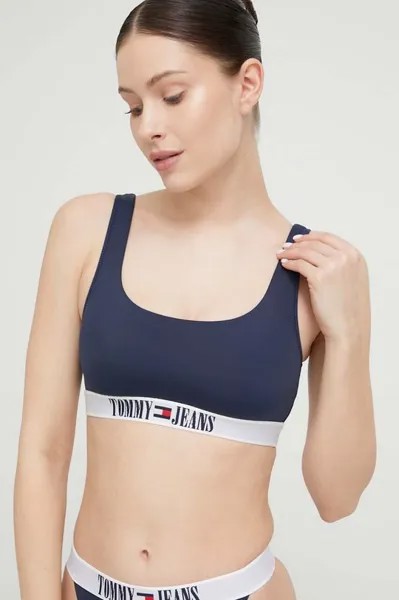 Плавательный бюстгальтер Tommy Jeans, темно-синий