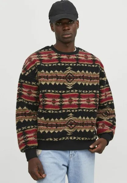 Толстовка из флиса TEDDY Jack & Jones, черный