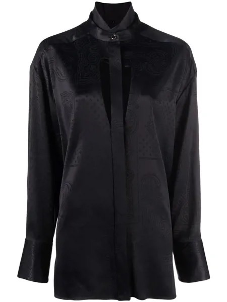 Givenchy paisley-print satin shirt