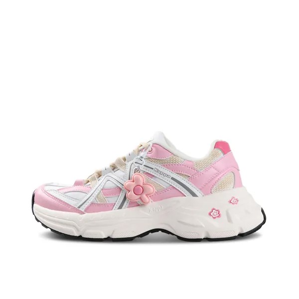 Кроссовки Kappa Chunky Sneakers Women's Low-top White/pink, розовый