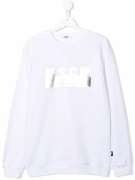 MSGM Kids толстовка с логотипом