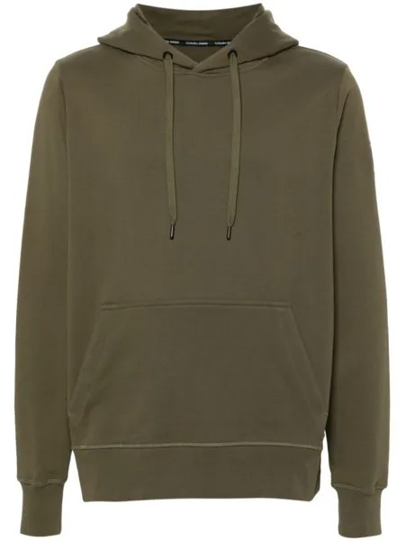 Canada Goose худи с логотипом, зеленый