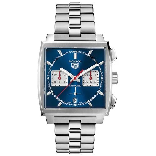 Наручные часы TAG Heuer Monaco CBL2111.BA0644, белый, синий