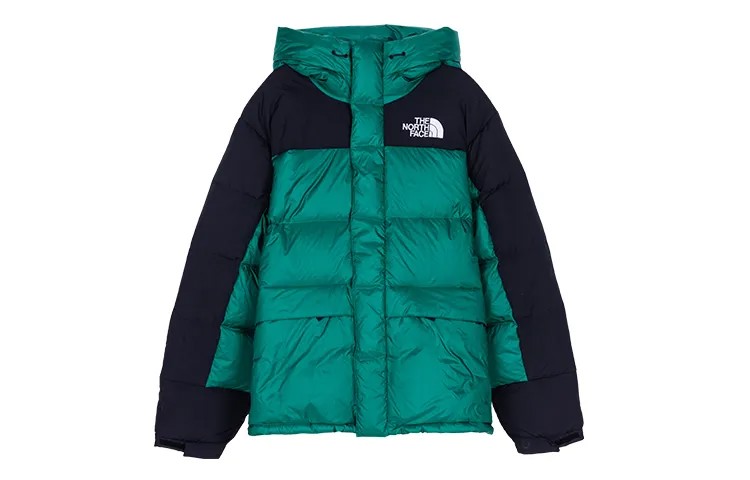 Пуховик мужской зеленый The North Face, зеленый
