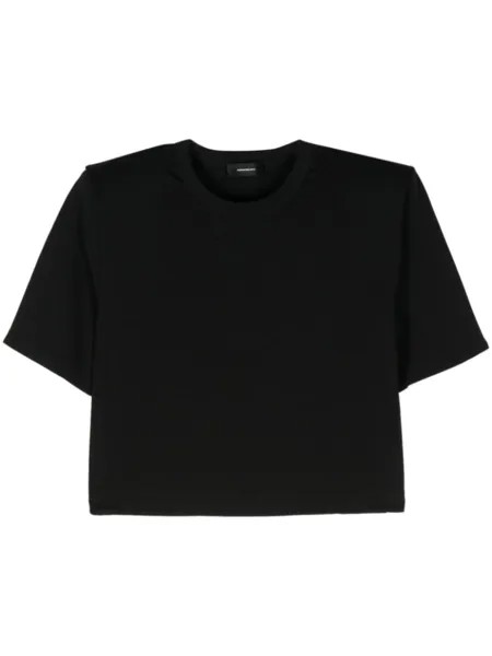 WARDROBE.NYC укороченная футболка с подплечниками, черный