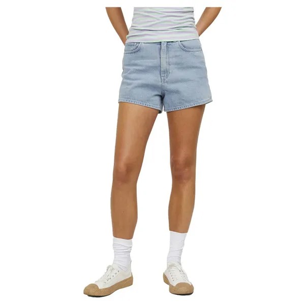 Шорты Jack & Jones Nany Mini JJXX High Waist Denim, синий