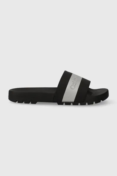 Шлепанцы TRUCK SLIDE REFL Calvin Klein Jeans, черный