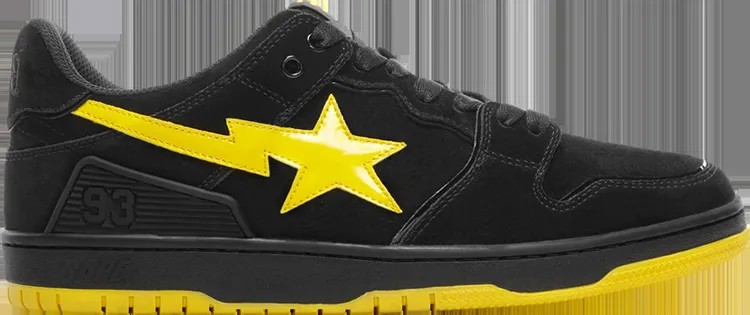 Кеды Sk8 Sta Black Electric Yellow, черный