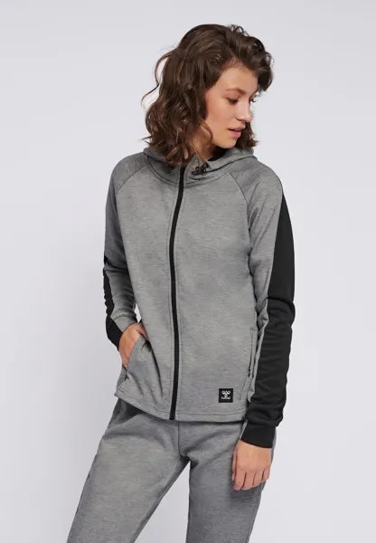 Спортивная куртка Hummel, серый меланж