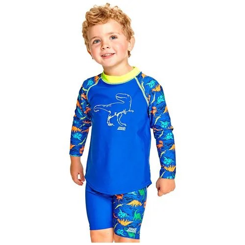 ZOGGS Футболка для плавания Dino Land Long Sleeve Sun Top