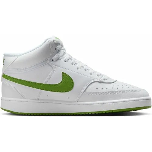 Кеды NIKE NikeCourt Vision Mid, размер 8 US, mid white/chlorophyll