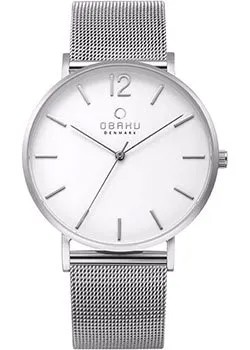 Fashion наручные  мужские часы Obaku V197GXCWMC. Коллекция Mesh