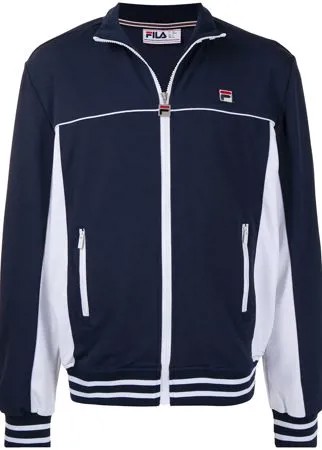 Fila спортивная куртка на молнии с нашивкой-логотипом