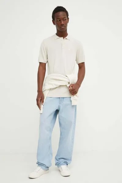 Поло G-Star Raw, бежевый