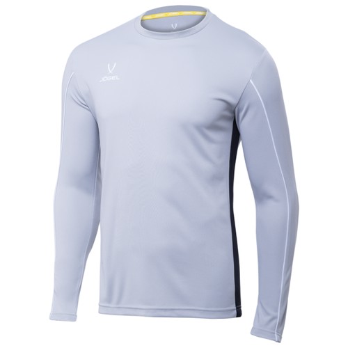 Футболка вратарская Jogel Camp GK Padded LS Jgt-1600-891, серый/черный/белый (XL)