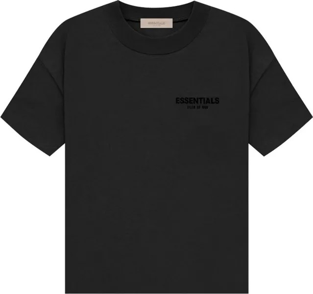 Футболка Fear of God Essentials Tee 'Stretch Limo', черный