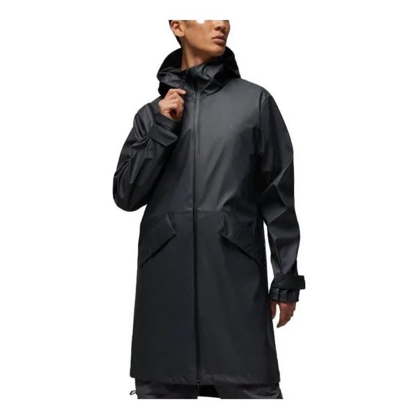 Куртка Air Jordan Water-repellent Windbreaker Jacket 'Black', черный