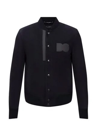 Замшевый бомбер Dolce & Gabbana