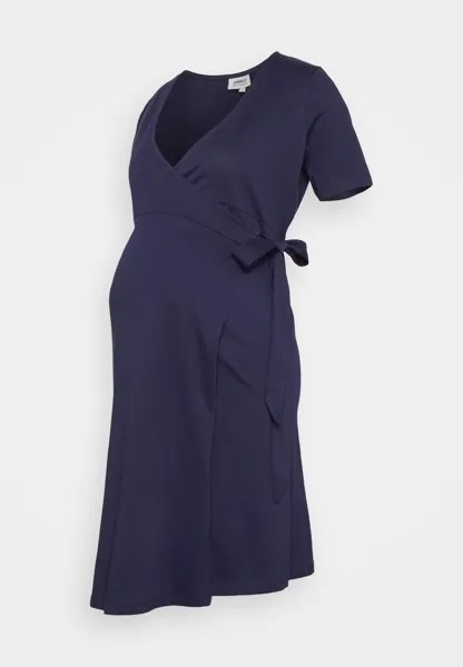 Платье из джерси ONLY MATERNITY, синий