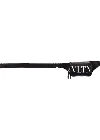 Valentino Garavani поясная мини-сумка с логотипом VLTN