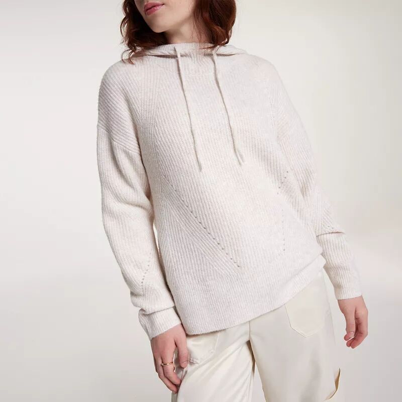 Calia Женский свободный свитер с капюшоном