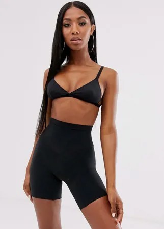 Черные моделирующие шорты Spanx Нigher Рower-Черный