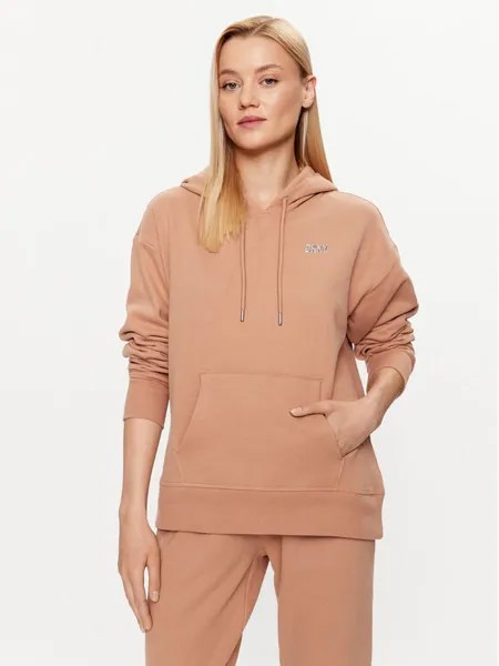 Толстовка обычного кроя Dkny Sport, коричневый