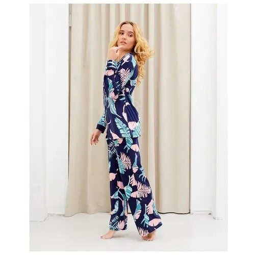 Пижама Kaftan, размер 52/54, синий