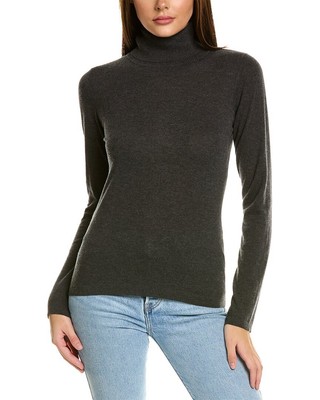 Водолазка Forte Cashmere, женский свитер из смеси шелка и кашемира